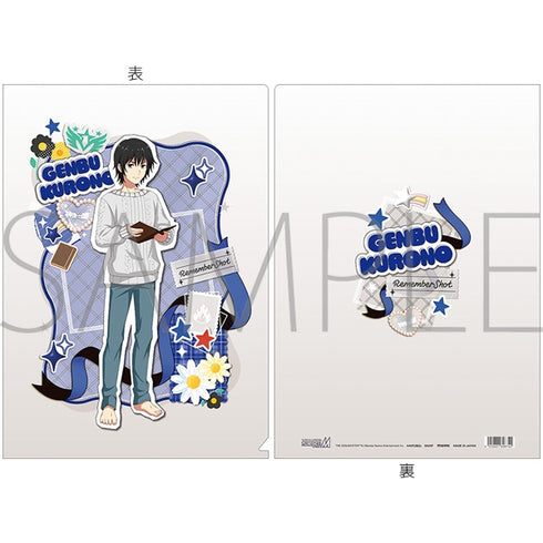 《偶像大師 SideM》透明文件夾/黑野玄武 紀念照