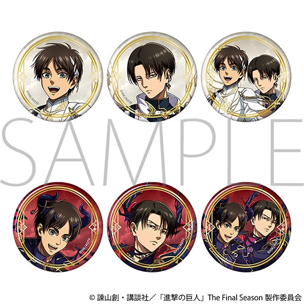 《進擊的巨人》燙金角色徽章收藏組/天使與惡魔【BOX】