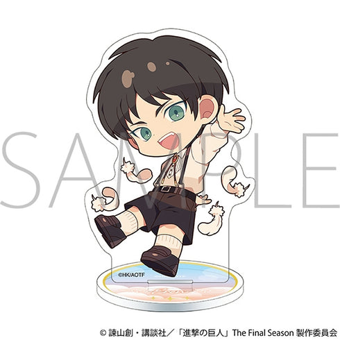 "Attack on Titan" Mini Acrylic Stand / Eren ~Angel~