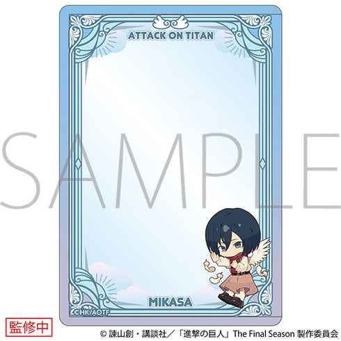 "Attack on Titan" Hard Card Case / Mikasa ~Angel~