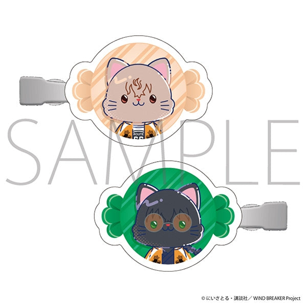 『WIND BREAKER』withCAT illustration Ver. 前髪クリップ/兎耳山 丁子・十亀 条