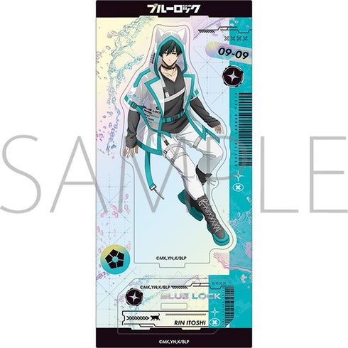 "Blue Lock Season 2" Aurora Acrylic Stand / Rin Itoshi Cyber Cat