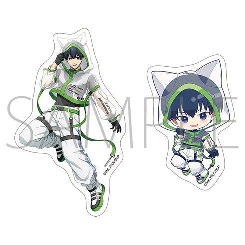 "Blue Lock Season 2" Sticker Set / Seiichi Kiyoshi Cyber Cat