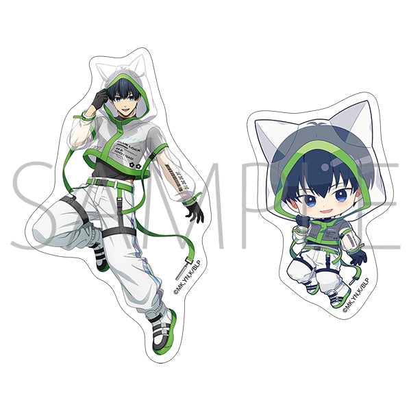 "Blue Lock Season 2" Sticker Set / Seiichi Kiyoshi Cyber Cat