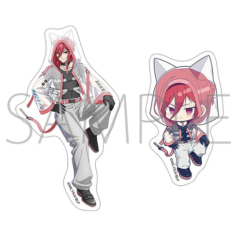 "Blue Lock Season 2" Sticker Set / Hyoma Chigiri Cyber Cat