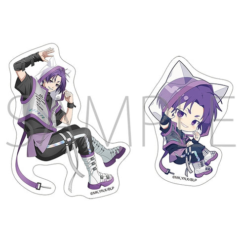 "Blue Lock Season 2" Sticker Set / Reo Mikage Cyber Cat