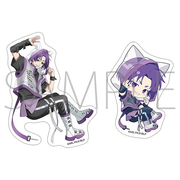"Blue Lock Season 2" Sticker Set / Reo Mikage Cyber Cat