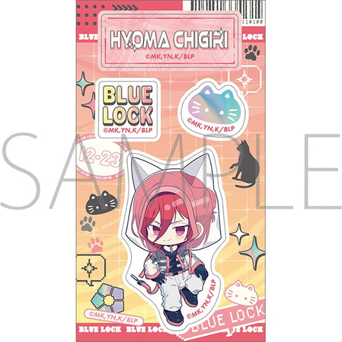 『ブルーロック2期』アクリルダイカットステッカー/千切 豹馬 Cyber Cat