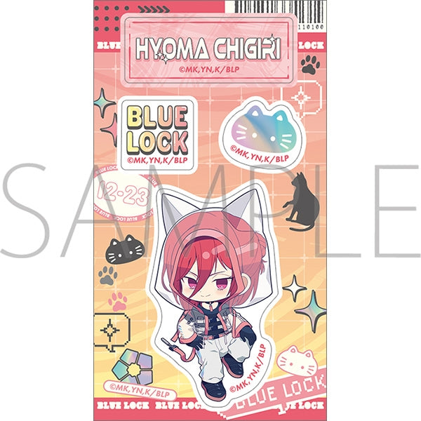 『ブルーロック2期』アクリルダイカットステッカー/千切 豹馬 Cyber Cat