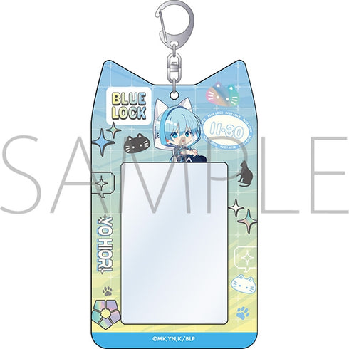 "Blue Lock Season 2" Cat-Ear Card Holder / Hiyori Hito Cyber Cat