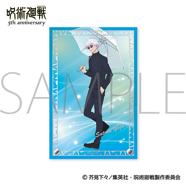"Jujutsu Kaisen" 5th Anniversary Foil-Stamped Acrylic Art Panel / Satoru Gojo (Kaiyoku / Gyokusei)