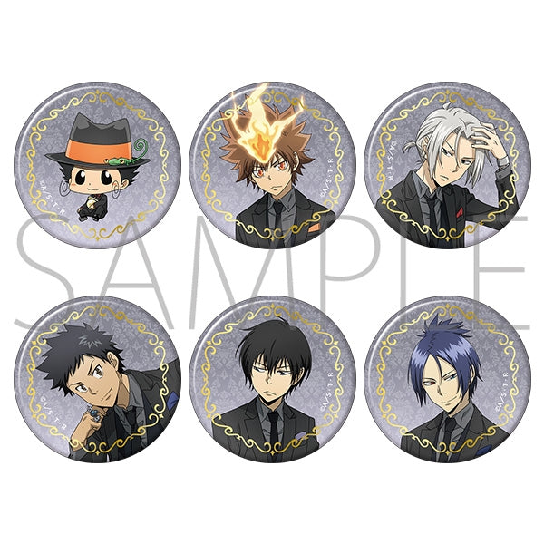 《家庭教師 Hitman REBORN!》燙金角色徽章收藏組/椅子版【盒裝】