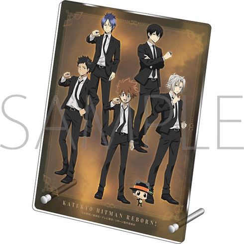 《家庭教师 Hitman REBORN!》亚克力艺术画板/黑西装版