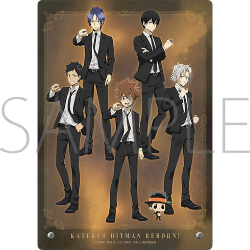 《家庭教师 Hitman REBORN!》亚克力艺术画板/黑西装版