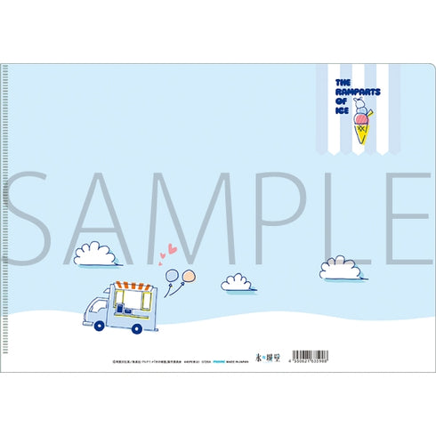 《冰之城牆》透明文件夾/冰川小雪&安曇美姬