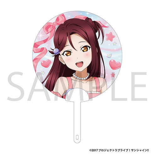 《Love Live! Sunshine!!》通關團扇/櫻內梨子 漂浮Aqours特展版