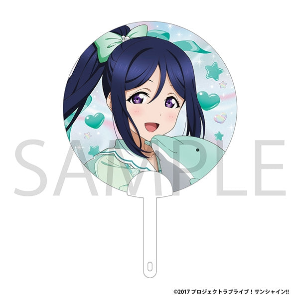 "Love Live! Sunshine!!" Clear Fan / Kanan Matsuura - Floating Aqours Fair Ver.