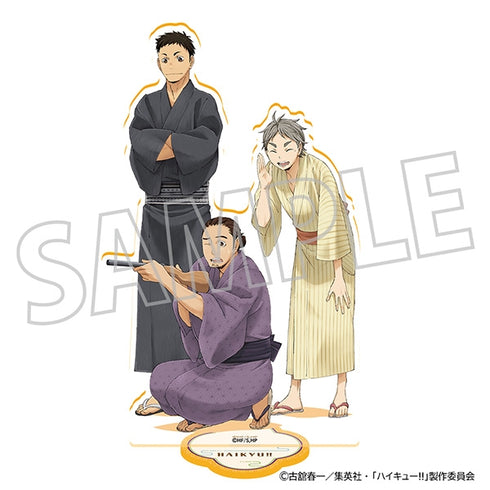 "Haikyu!!" Edge Acrylic Stand / Sawamura, Sugawara, & Azumine
