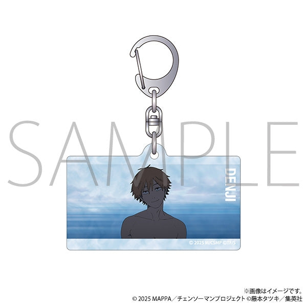 "Chainsaw Man: Reze Arc" Water-Surface Acrylic Keychain / Denji (Scene Image)
