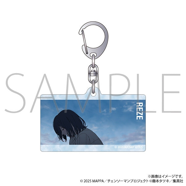 "Chainsaw Man: Reze Arc" Water Surface Acrylic Keychain / Reze Scene