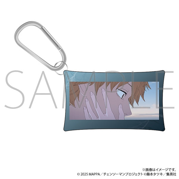 "Chainsaw Man: Reze Arc" Clear Pouch with Carabiner / Denji (Scene Image)