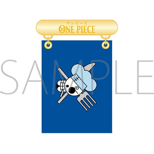 『ONE PIECE』フラッグバッジ/Vol.1 海賊旗 サンジ