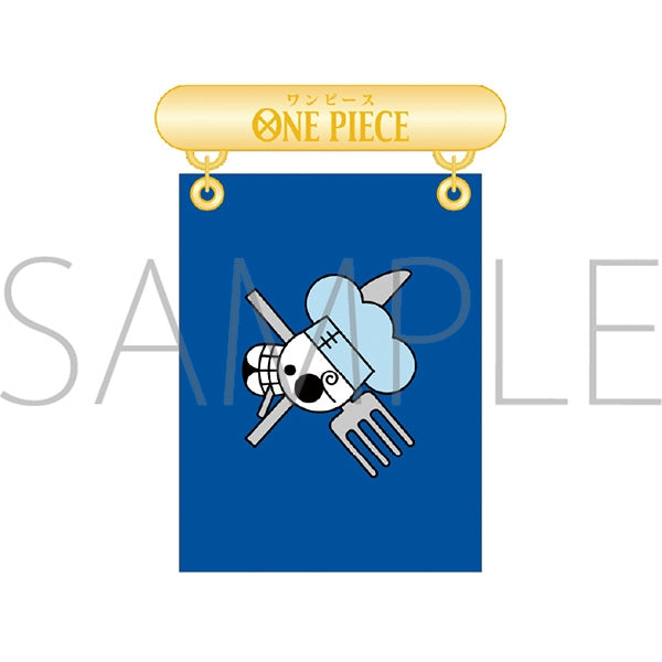 『ONE PIECE』フラッグバッジ/Vol.1 海賊旗 サンジ