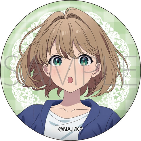 『きみが死ぬまで恋をしたい』グリッター缶バッジ/トツキ・シーナ