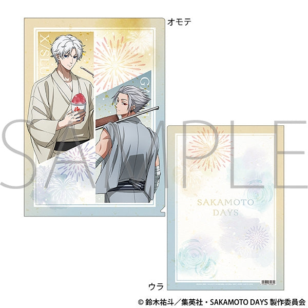 "SAKAMOTO DAYS" Clear File / X (Slash) & Gaku: Evening Breeze