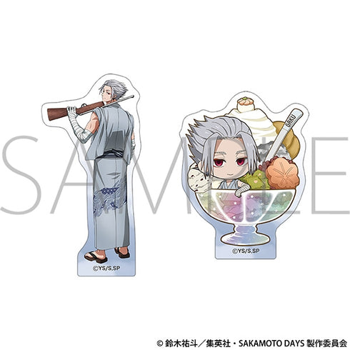 "SAKAMOTO DAYS" Sticker Set (2-Pack) / Raku Yuzumi
