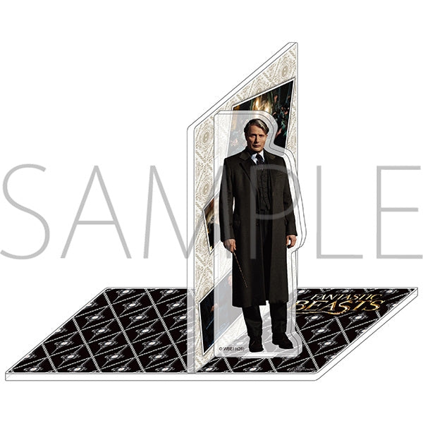 "Fantastic Beasts" Acrylic Bookend (Gellert Grindelwald)