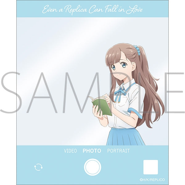 "Even Replicas Fall in Love" Acrylic Card / Nao