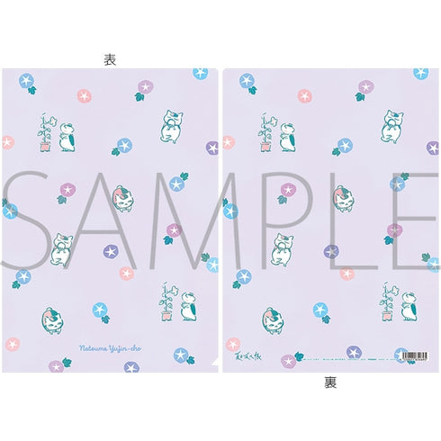 "Natsume's Book of Friends" Nyanko-sensei Clear File / Morning Glory