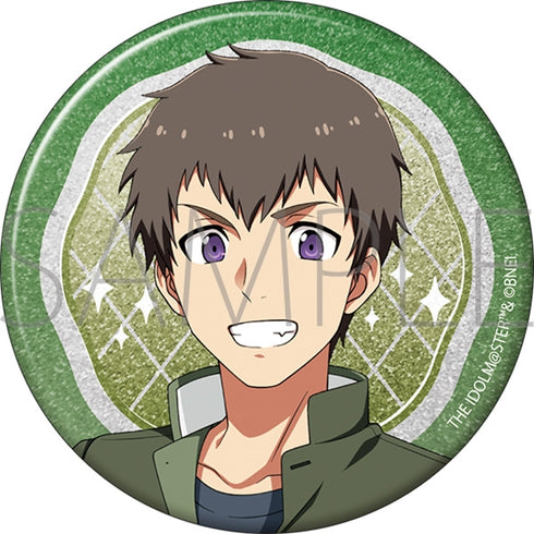 『アイドルマスター SideM』グリッター缶バッジ/信玄誠司 リメンバーショット