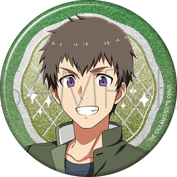 『アイドルマスター SideM』グリッター缶バッジ/信玄誠司 リメンバーショット
