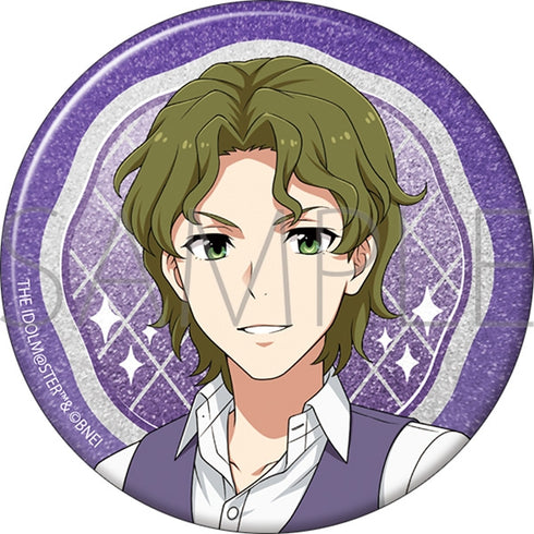 『アイドルマスター SideM』グリッター缶バッジ/華村翔真 リメンバーショット