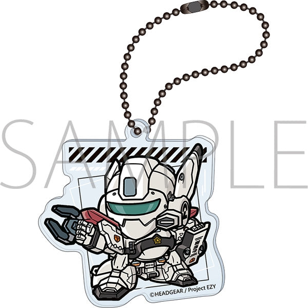 『機動警察パトレイバー EZY』アクリルキーホルダー/イングラム・プラス 2号機