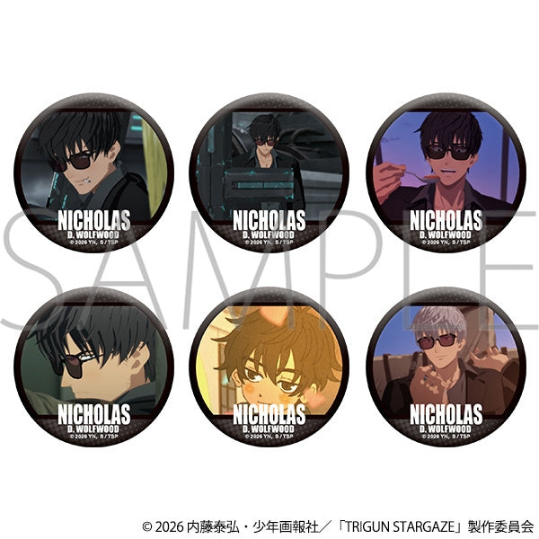 《TRIGUN STARGAZE》心仪角色徽章收藏套装/尼古拉斯【BOX】