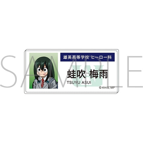 "My Hero Academia" Acrylic Name Badge: Kaebuki Tsuyu (Epilogue Visual)