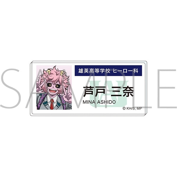 "My Hero Academia" Acrylic Name Badge: Mina Ashido (Epilogue Visual)
