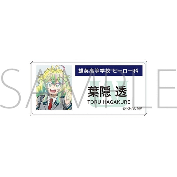 《我的英雄學院》壓克力姓名徽章 葉隱 透 尾聲視覺圖