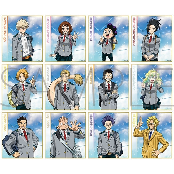 《我的英雄学院》迷你色纸收藏集 B 尾声视觉图【BOX】