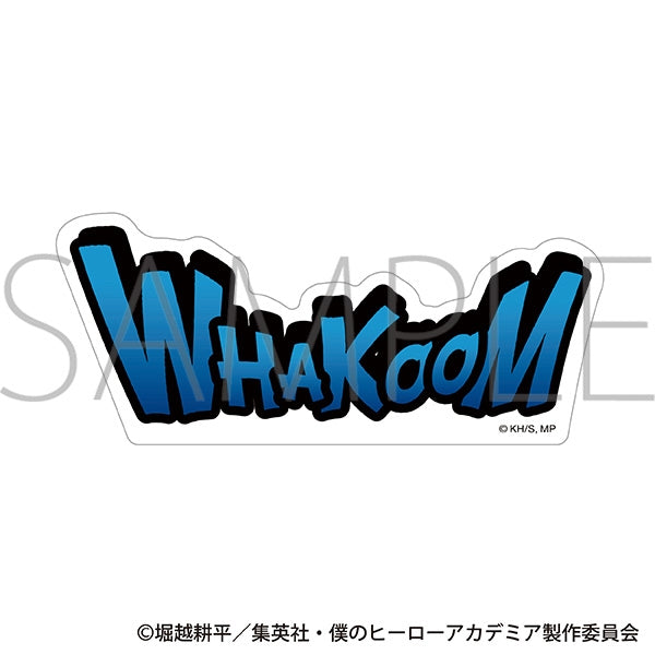"My Hero Academia" Sound Effect Acrylic Block / Shoto Todoroki