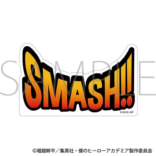 "My Hero Academia" Sound Effect Acrylic Block / All Might