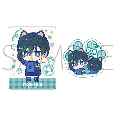 『ブルーロック2期』withCAT illustration Ver. ステッカーセット/糸師 凛