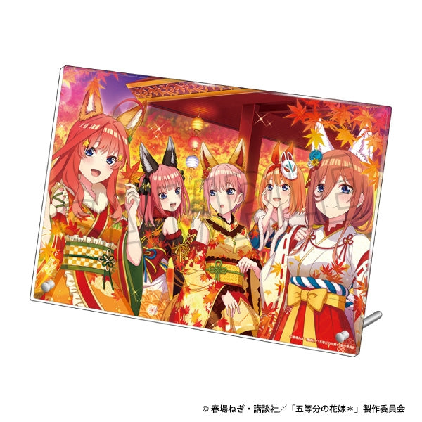 『五等分の花嫁*』アクリルアートパネル(和風紅葉)