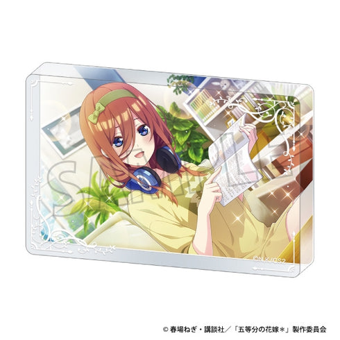 『五等分の花嫁*』アクリルブロック(おうちデート)/中野三玖