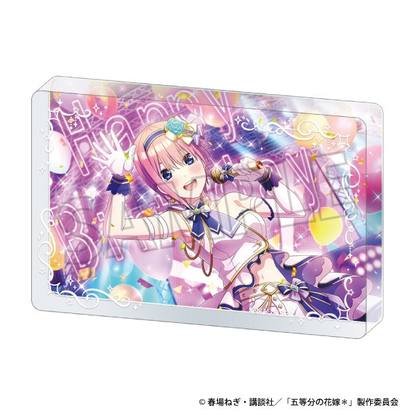 『五等分の花嫁*』アクリルブロック(バースデーパーティー)/中野一花