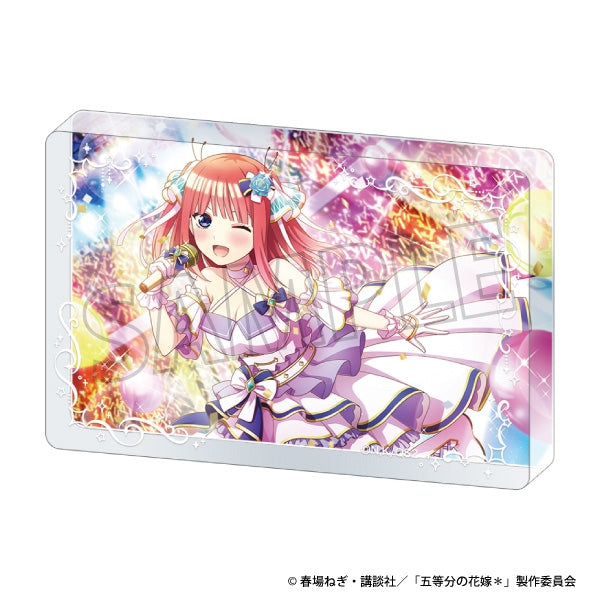 『五等分の花嫁*』アクリルブロック(バースデーパーティー)/中野二乃