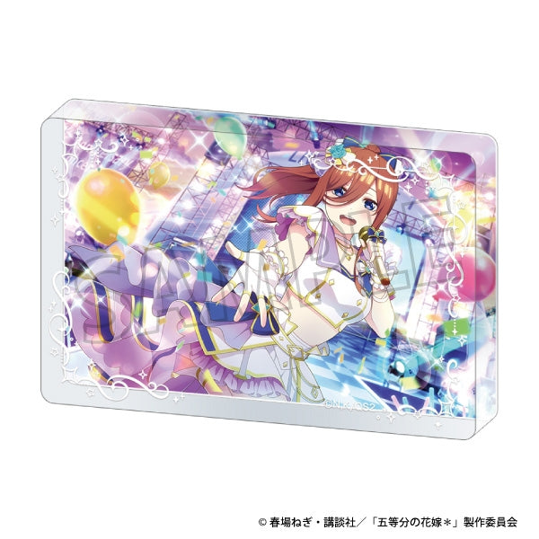 『五等分の花嫁*』アクリルブロック(バースデーパーティー)/中野三玖